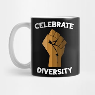 African Melanin, Celebrate Diversity, Black History Mug